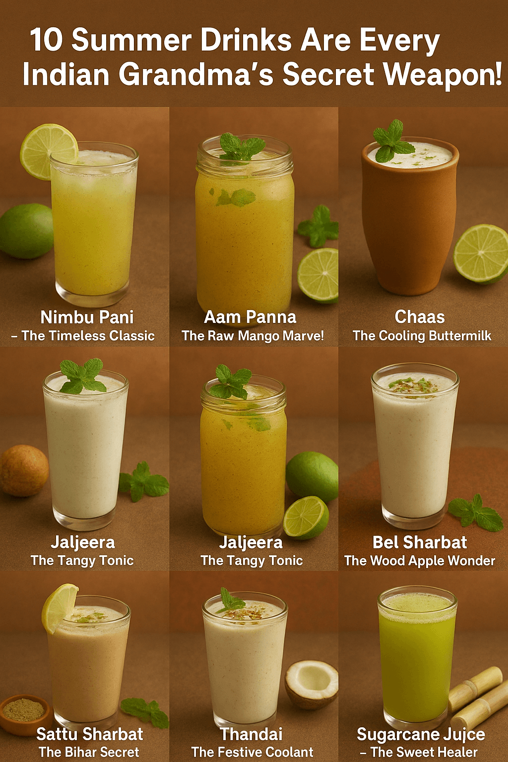 10 Summer Drinks Are Every Indian