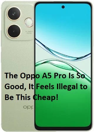 The Oppo A5 Pro Is So Good.